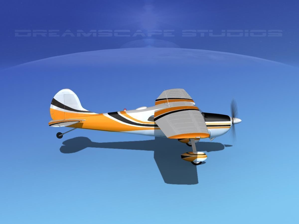 Cessna 170 V01 3D model_4