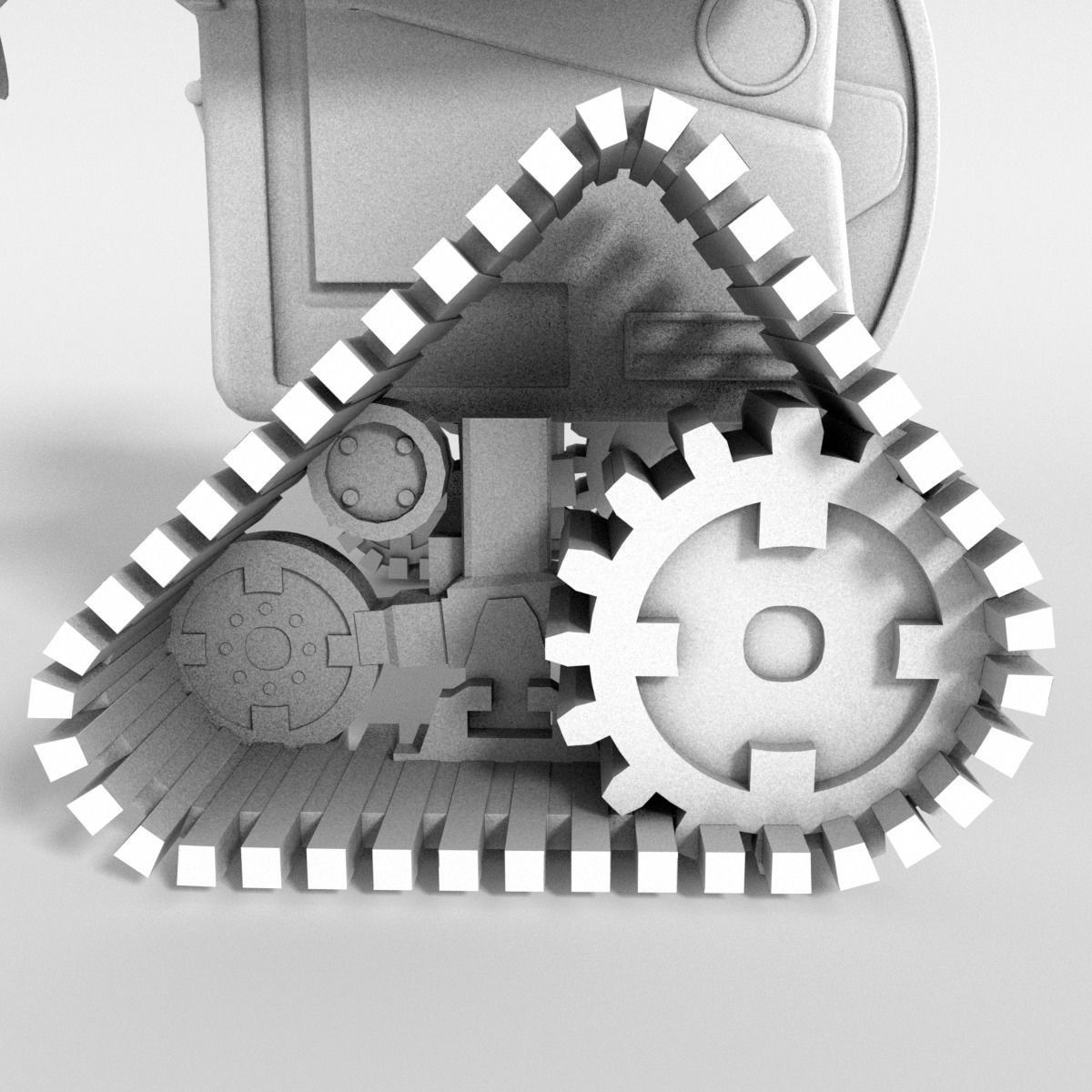 RIGGED Wall-E 3D model_5