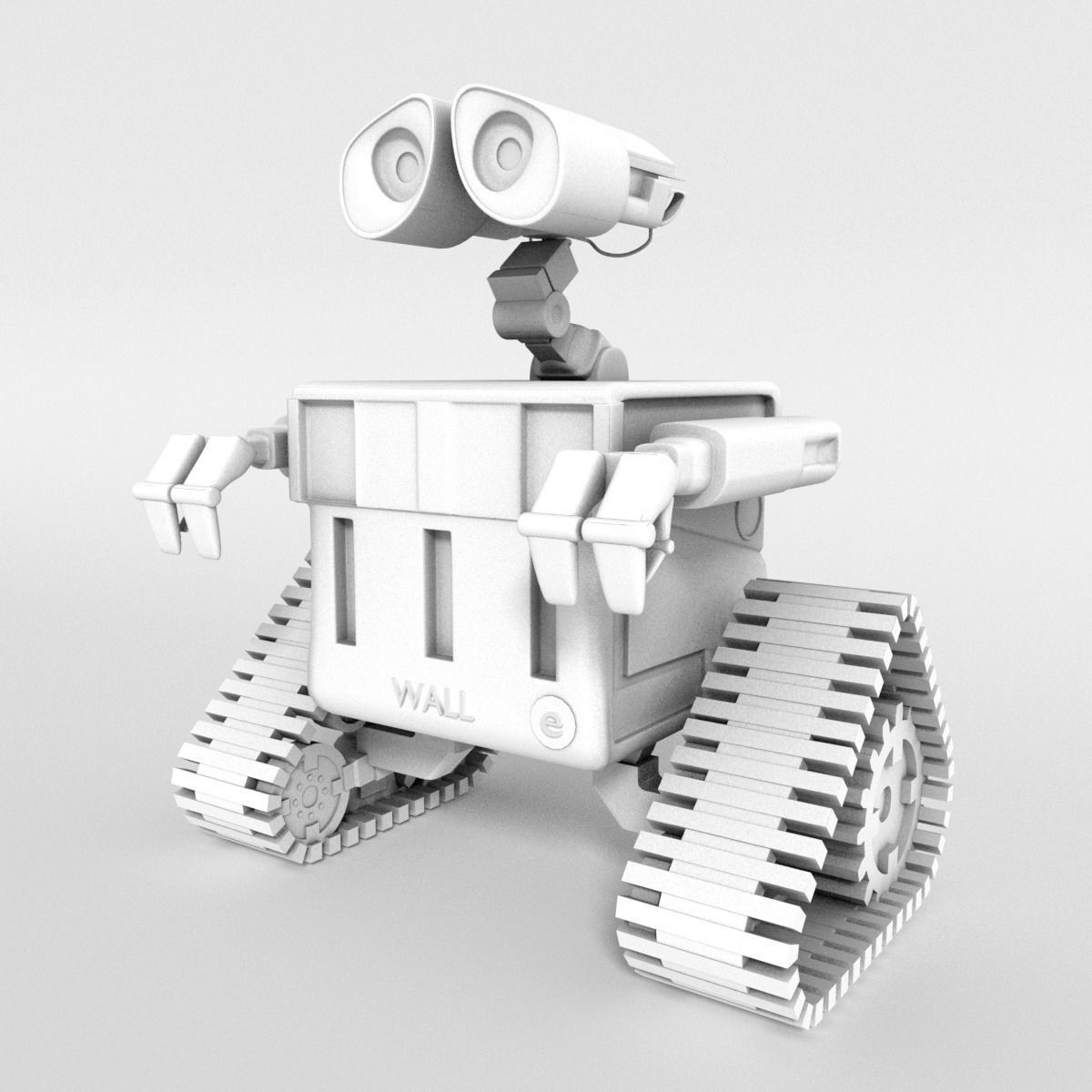 RIGGED Wall-E 3D model_4