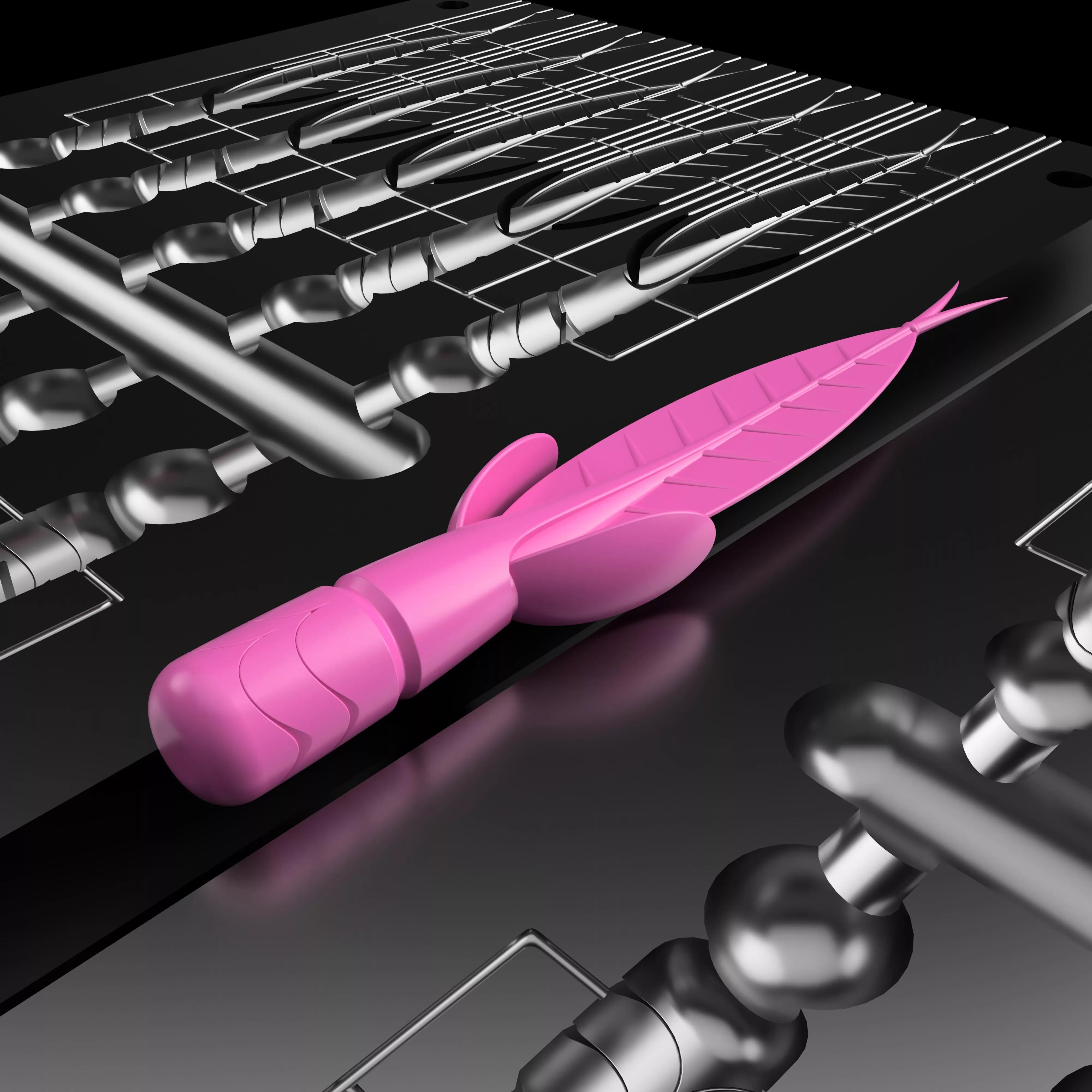 MOLD Z4 STEP and STL FILE FOR CNC AND 3D PRINT 3D print model
