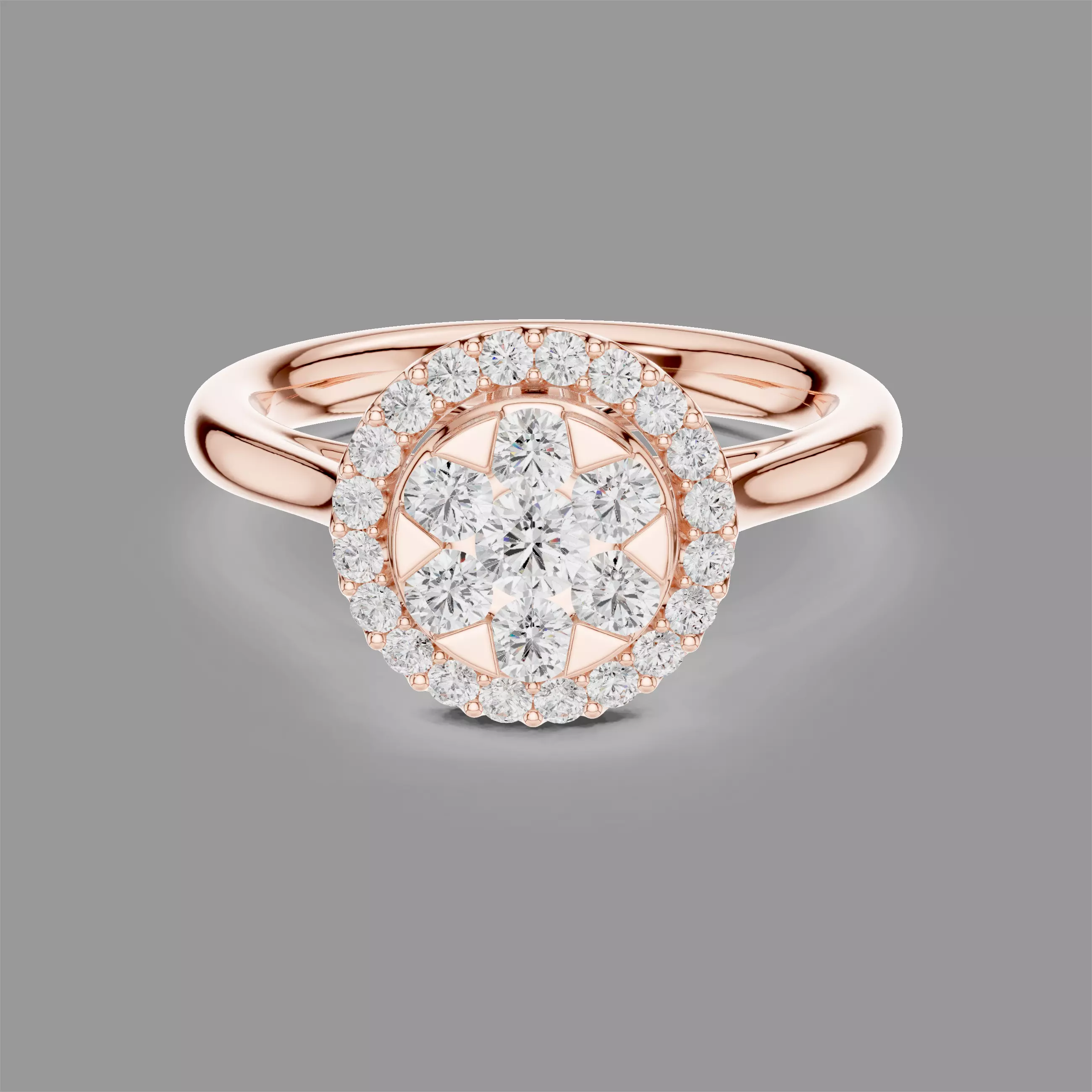Diamond Ring 3D print model