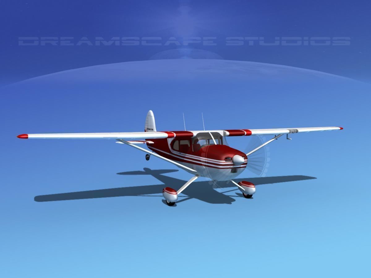 Cessna 170 V02 3D model_2