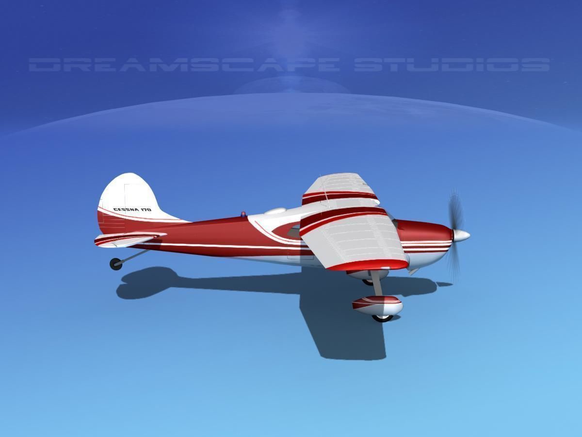 Cessna 170 V02 3D model_4