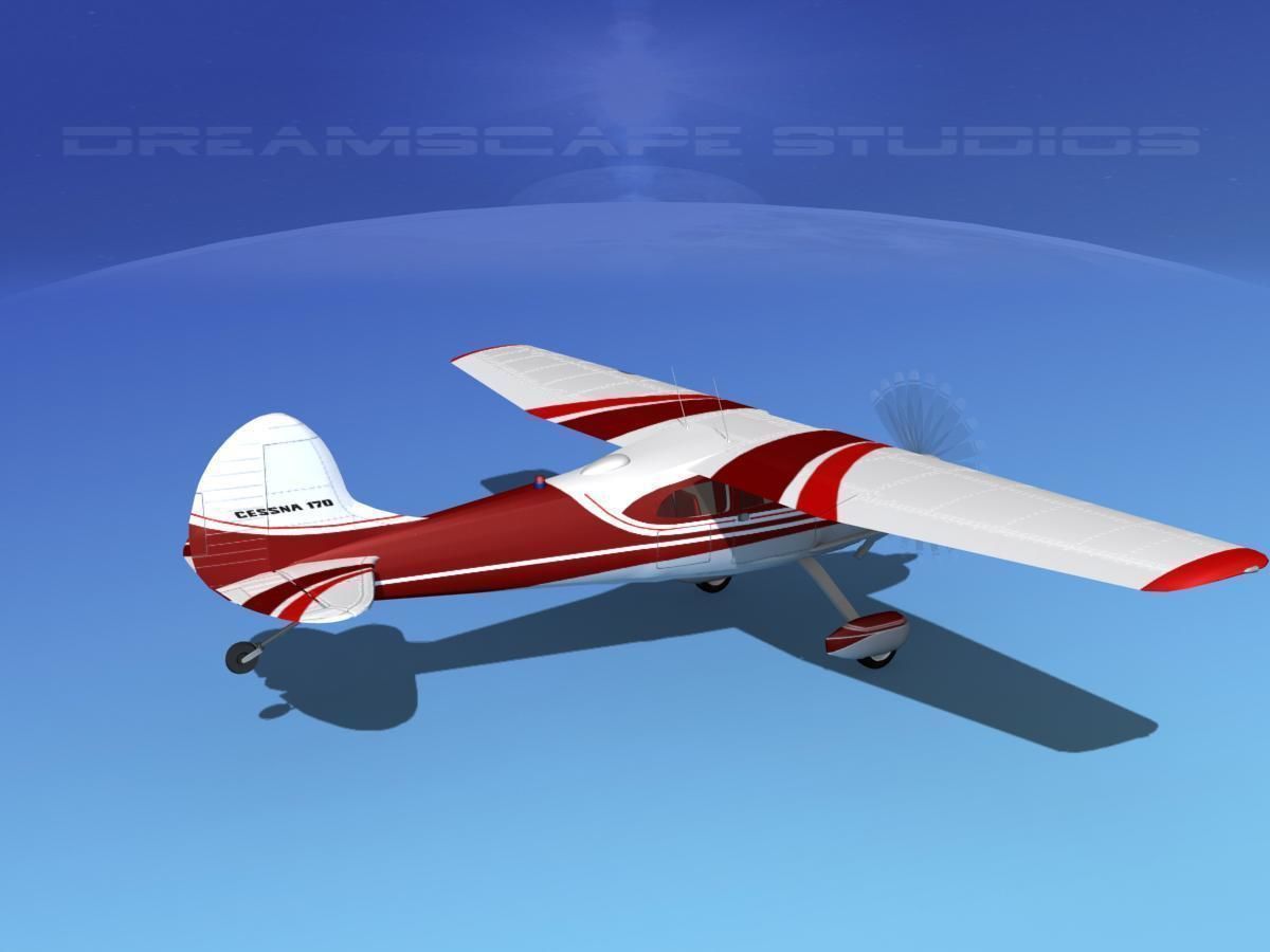 Cessna 170 V02 3D model_5