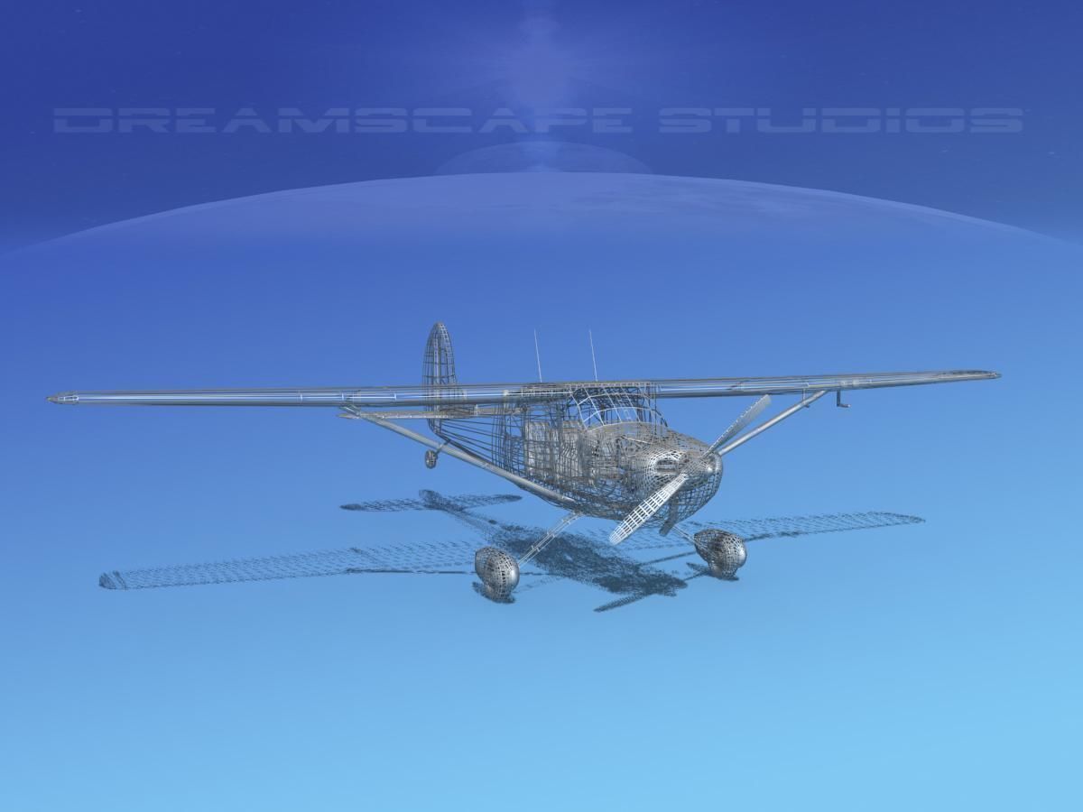 Cessna 170 V02 3D model_13