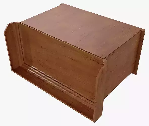 TV Stand Verona 13M 3D model 7