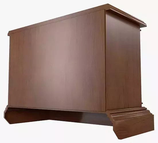 TV Stand Verona 13M 3D model 4
