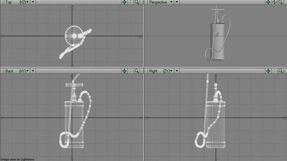 Compression Sprayer - Type 1 3D model_4
