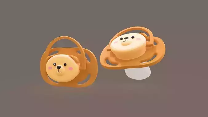 Cute Dog Baby Pacifier 
