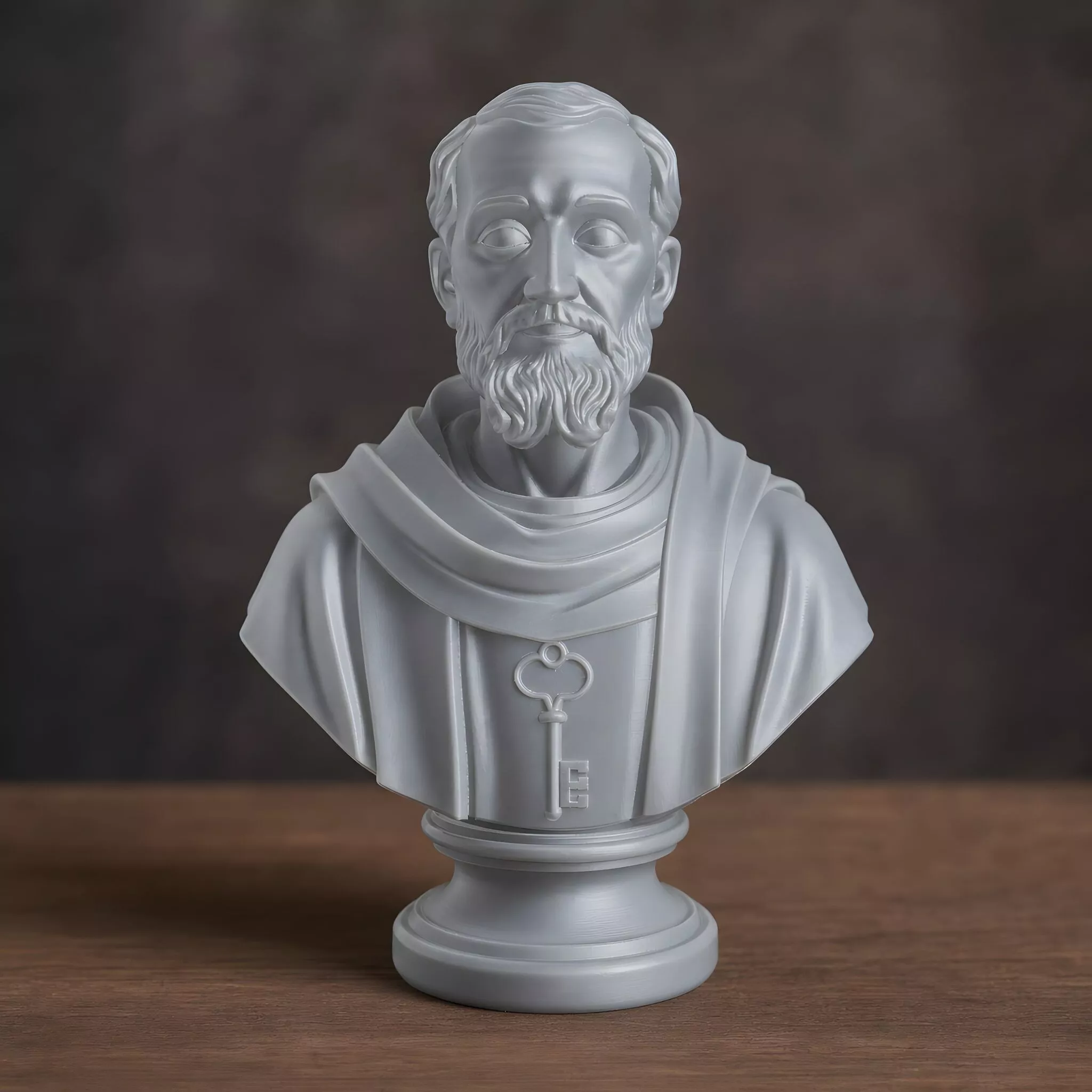 Saint Peter Bust 3D Print Model 3D print model