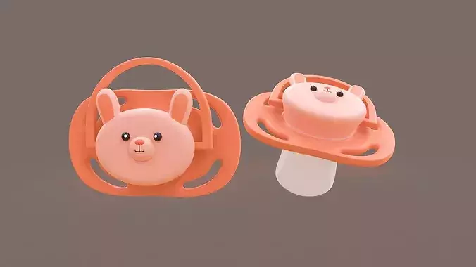 Cute Rabbit Baby Pacifier