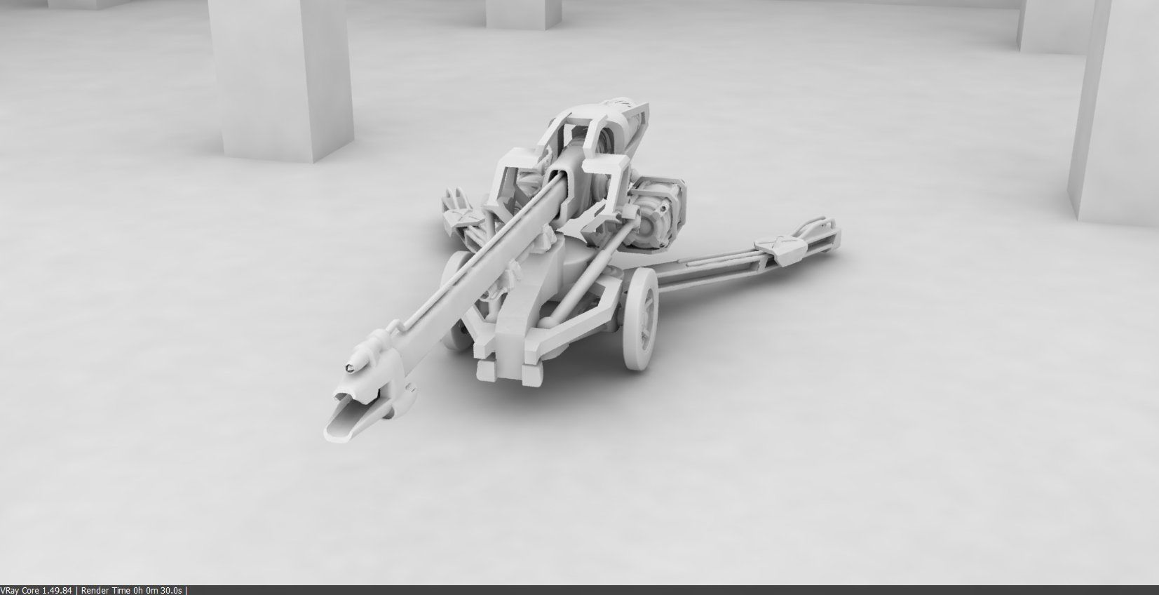 Original Star Fiction cannon 3D print model_5