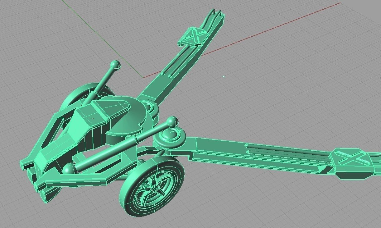 Original Star Fiction cannon 3D print model_17