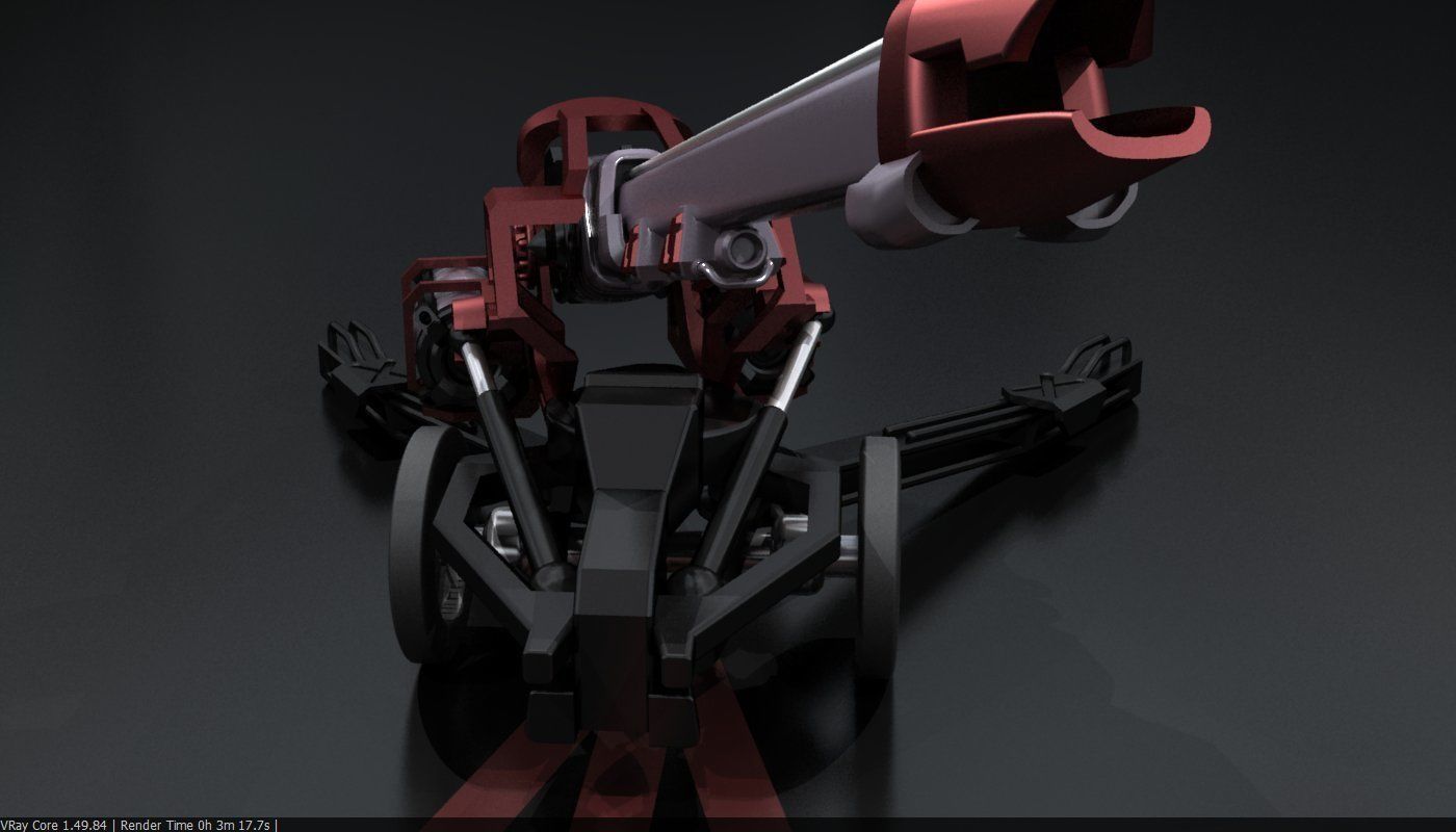 Original Star Fiction cannon 3D print model_11