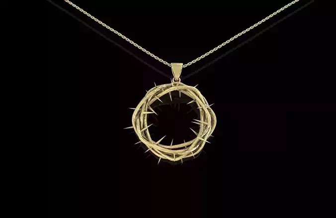 Jesus crown 3D print model 