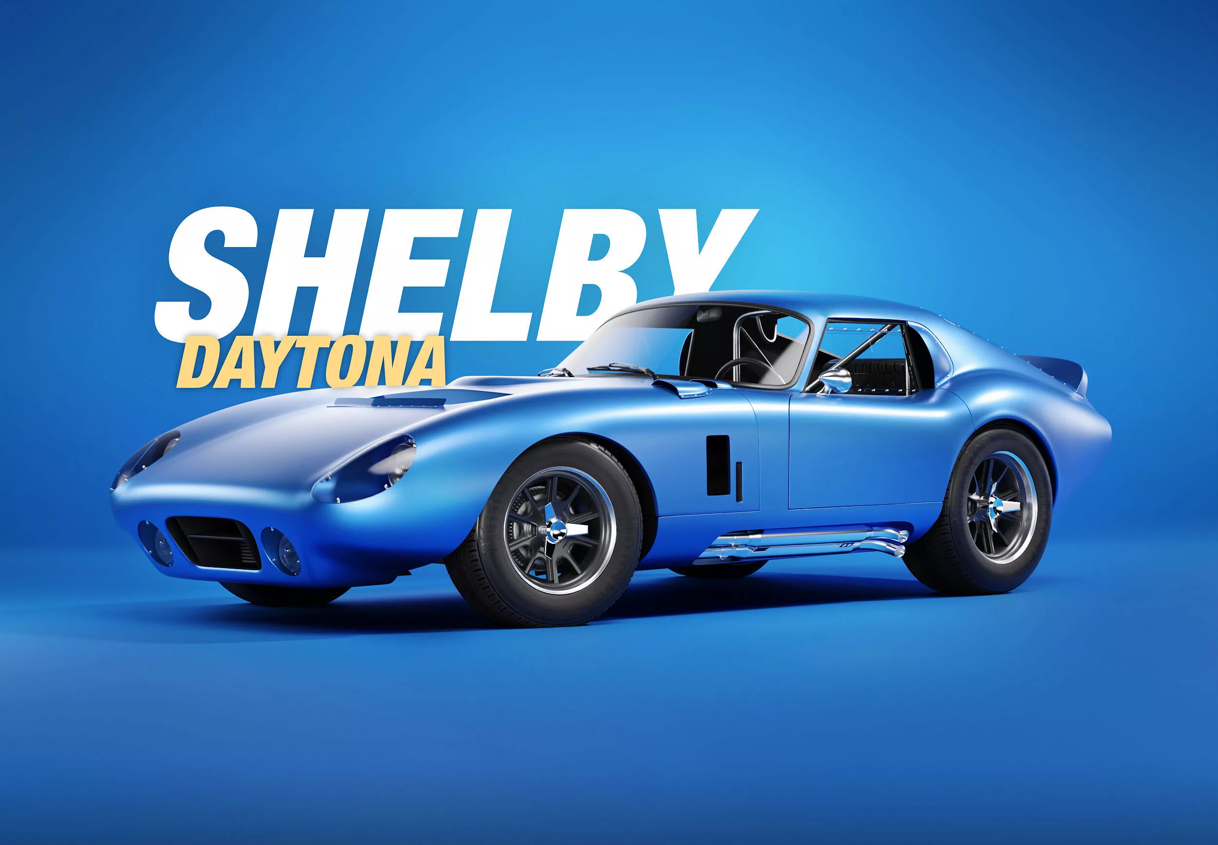 Shelby Daytona 1965 3D model