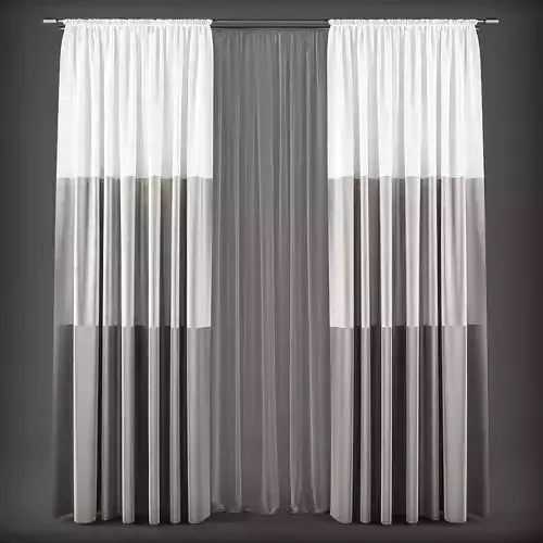Curtain 3D model 264