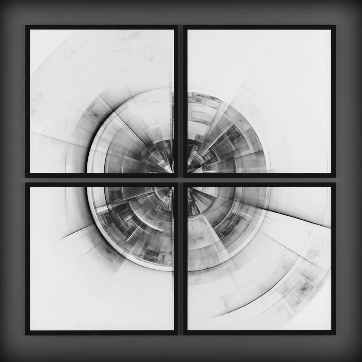 Picture Frames Low-poly 3D model_0