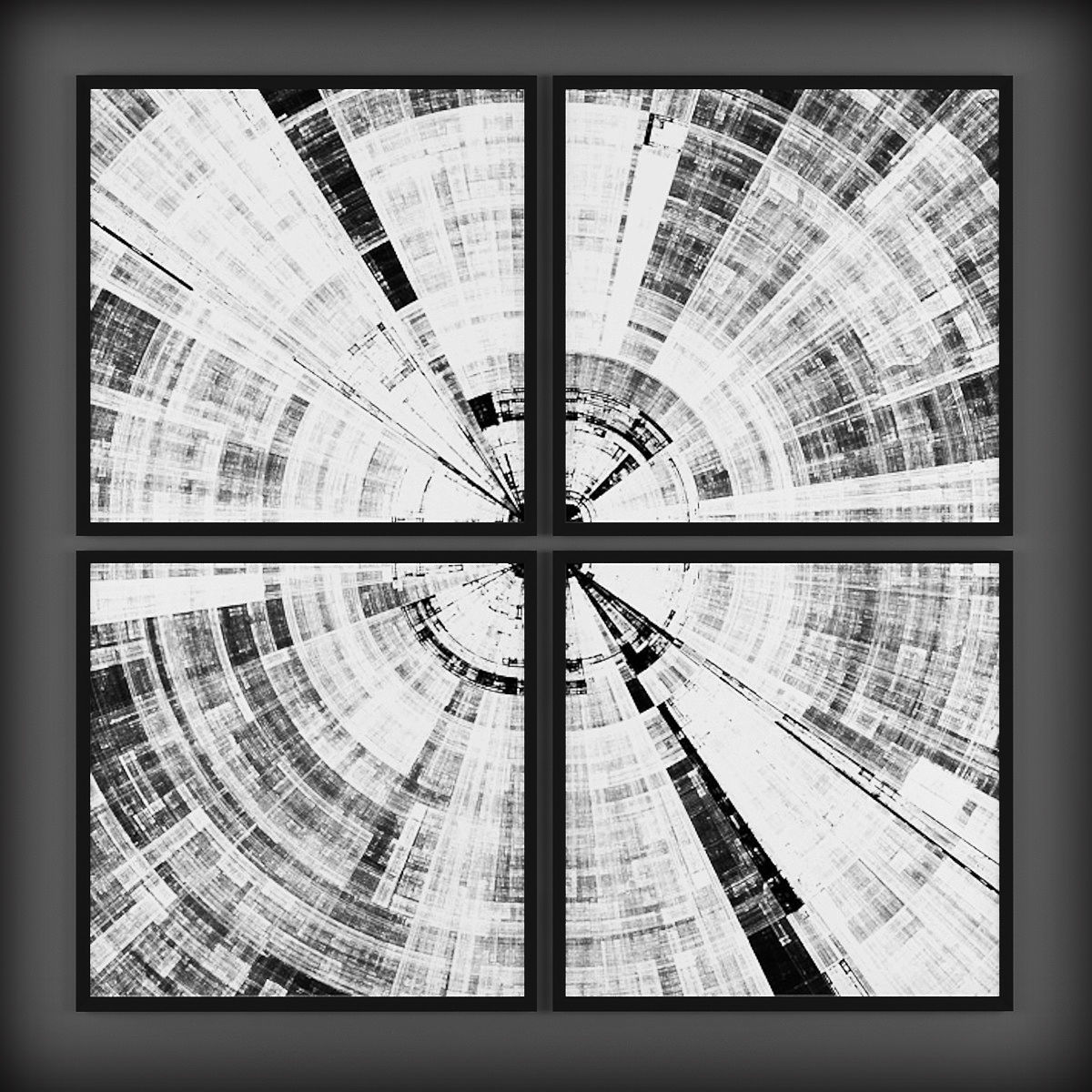 Picture Frames Low-poly 3D model_1