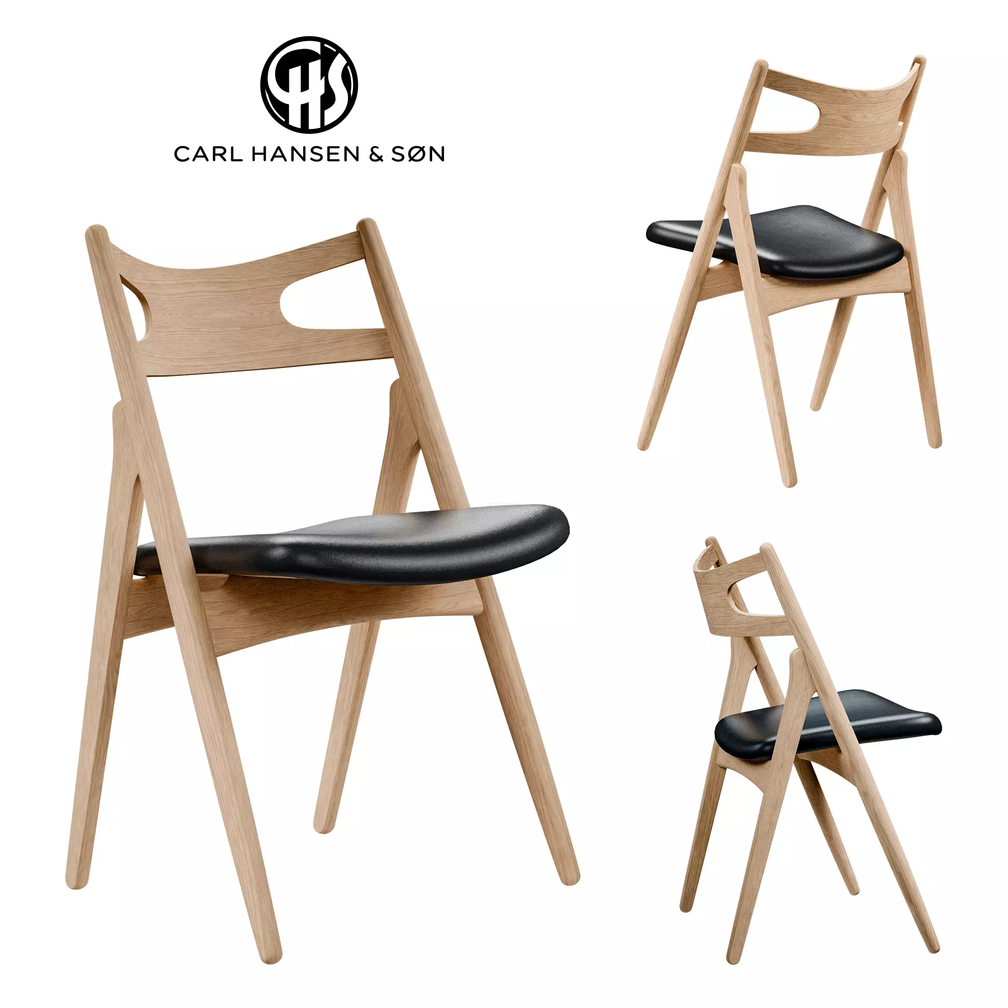 Carl Hansen Son Chair 29 Free 3D model