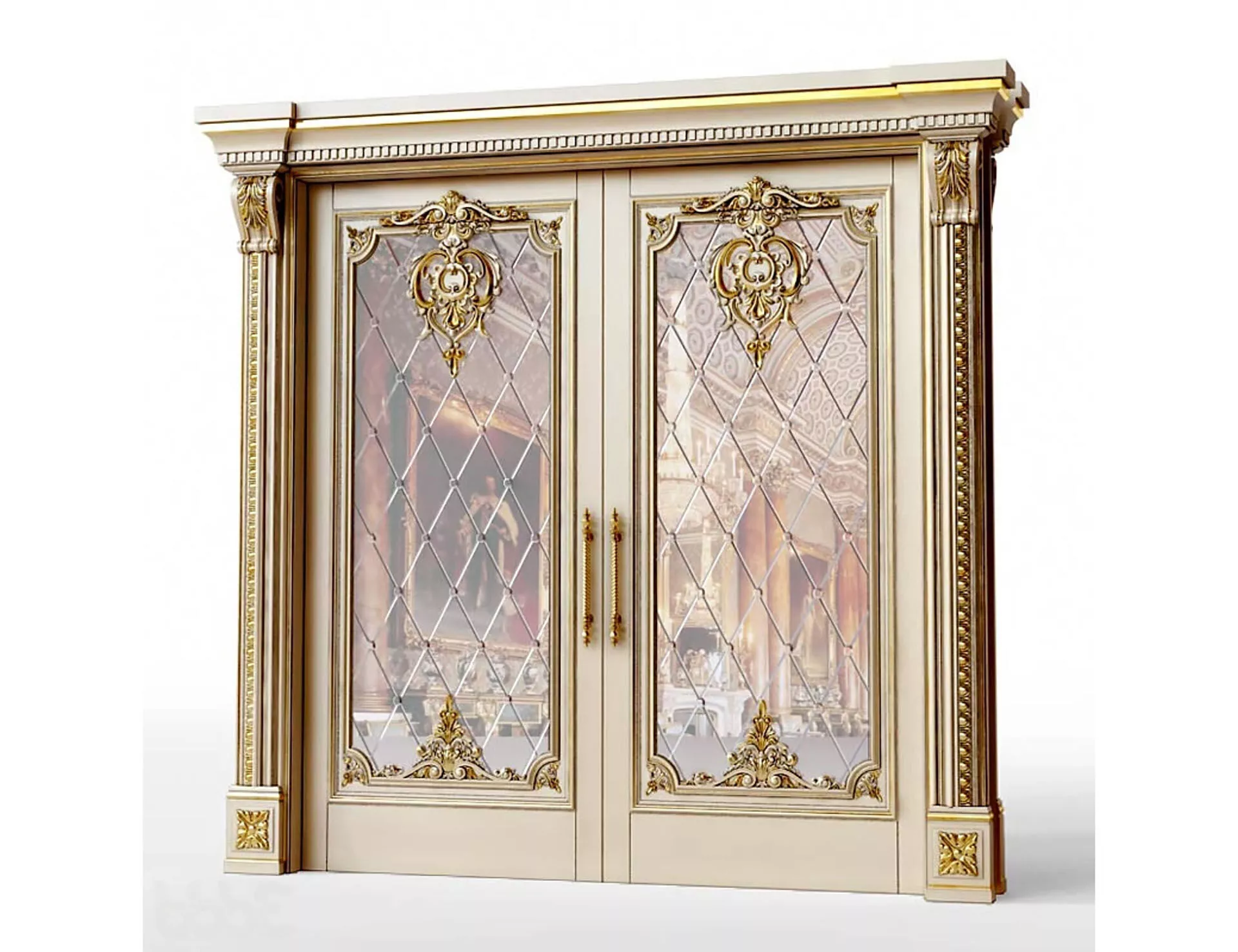 Classic Sliding Folding Doors 3D model