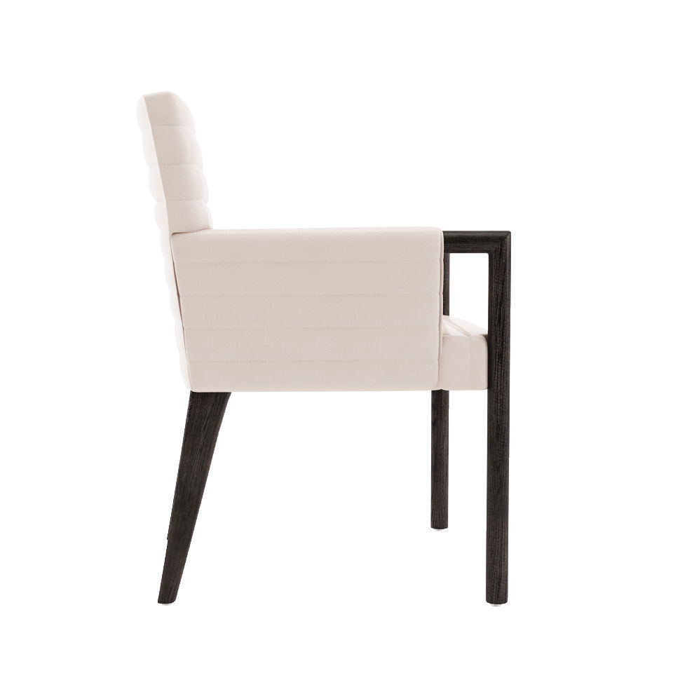 Gosha Quilted Arm Chair - Bright Chair 3D model_3