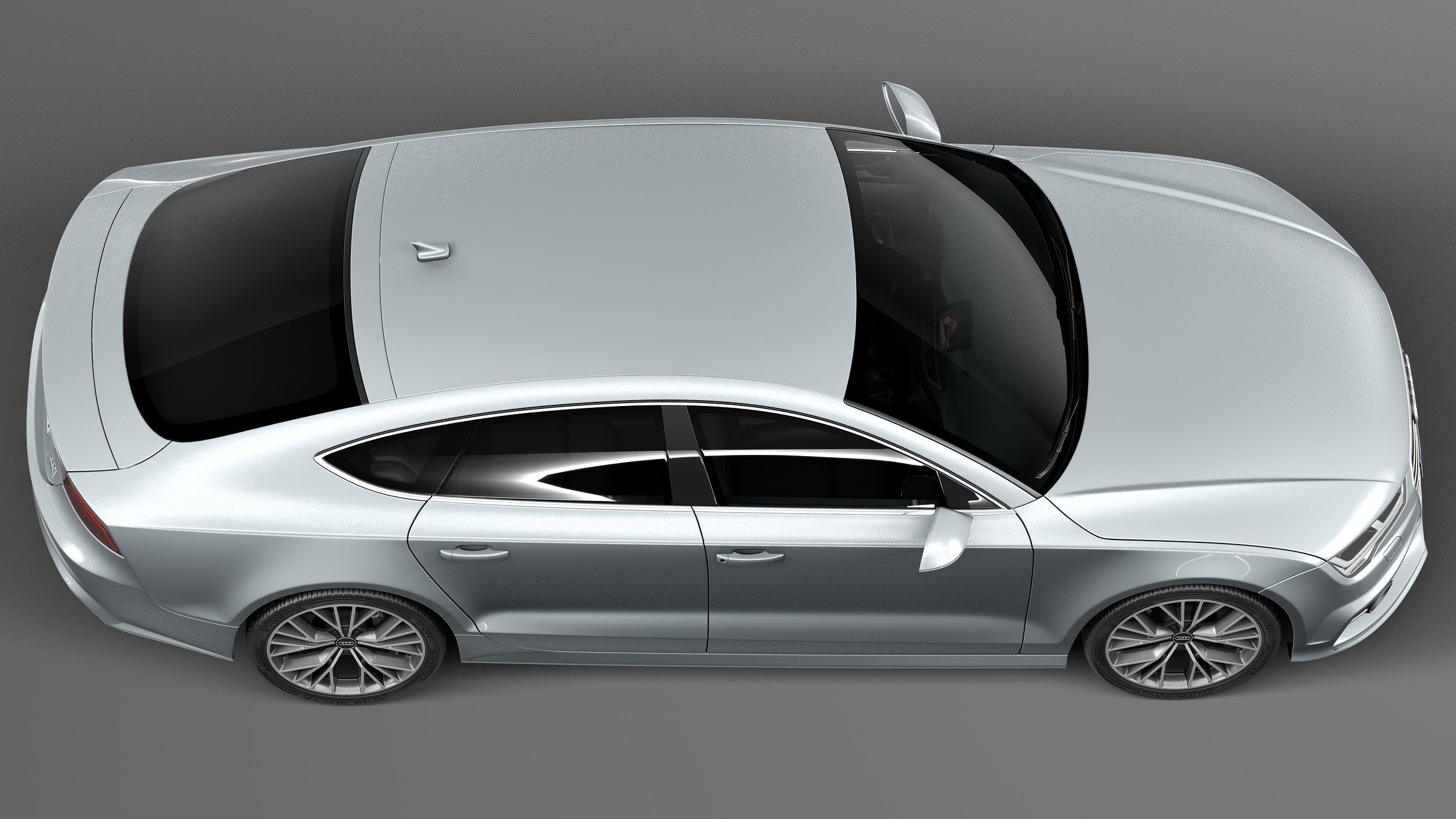 Audi A7 2015 3D model_7