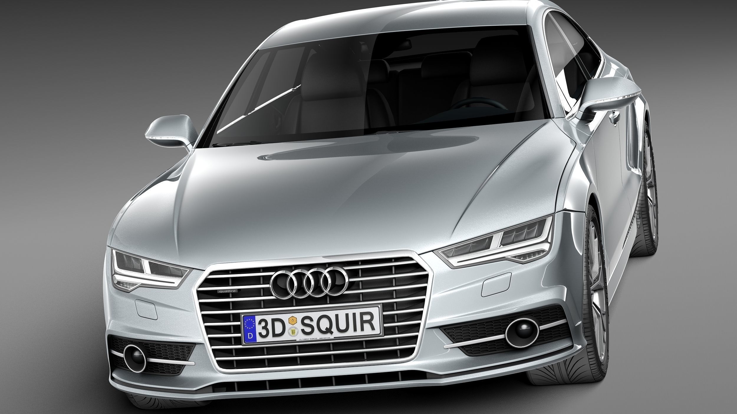 Audi A7 2015 3D model_1