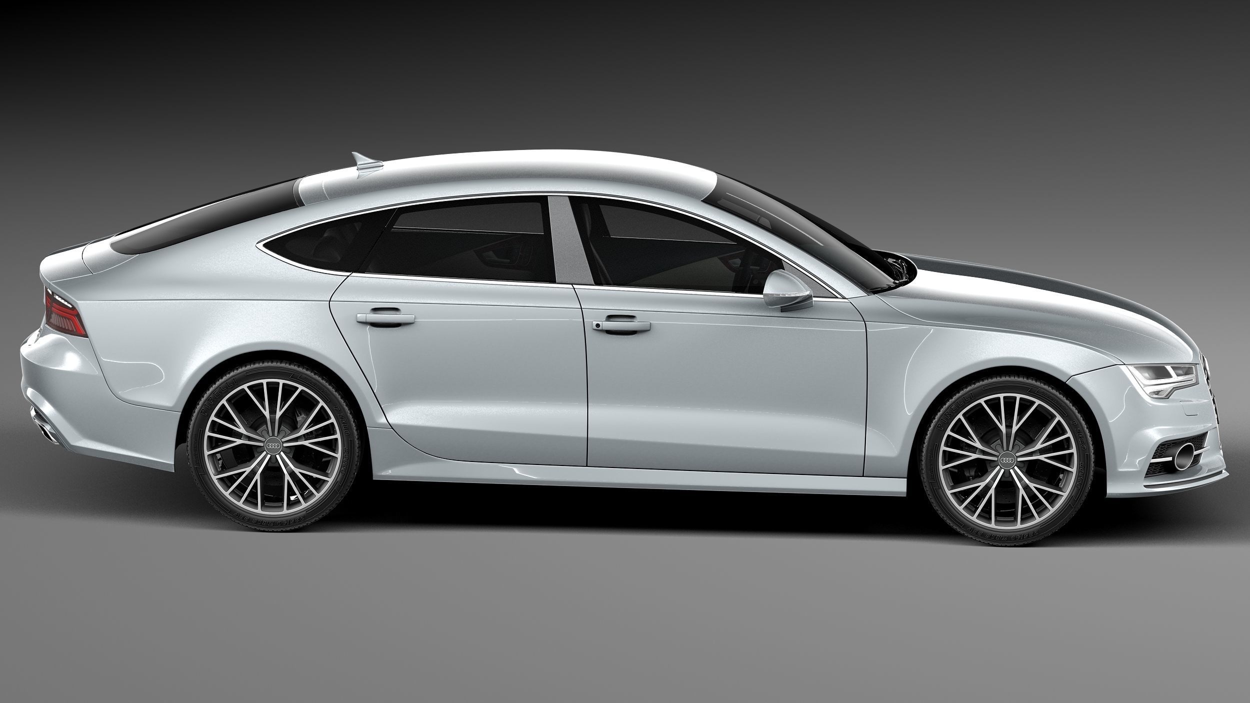 Audi A7 2015 3D model_6