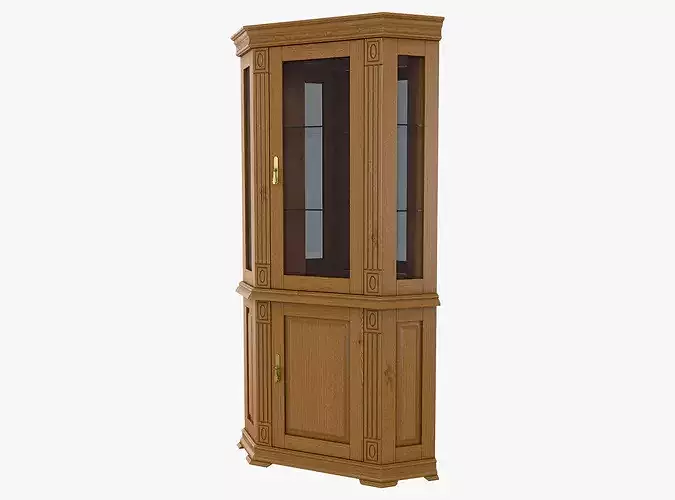 Corner Display Cabinet Victoria 16