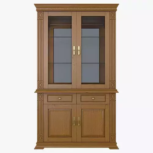 Display Cabinet Victoria 13 3D model 2