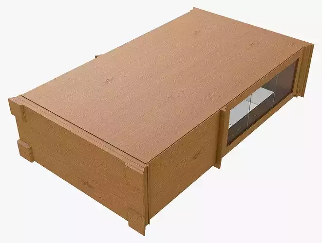 Display Cabinet Victoria 13 3D model 7