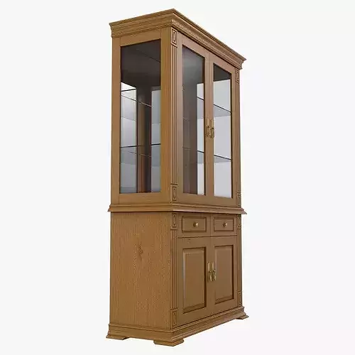 Display Cabinet Victoria 13 3D model 3