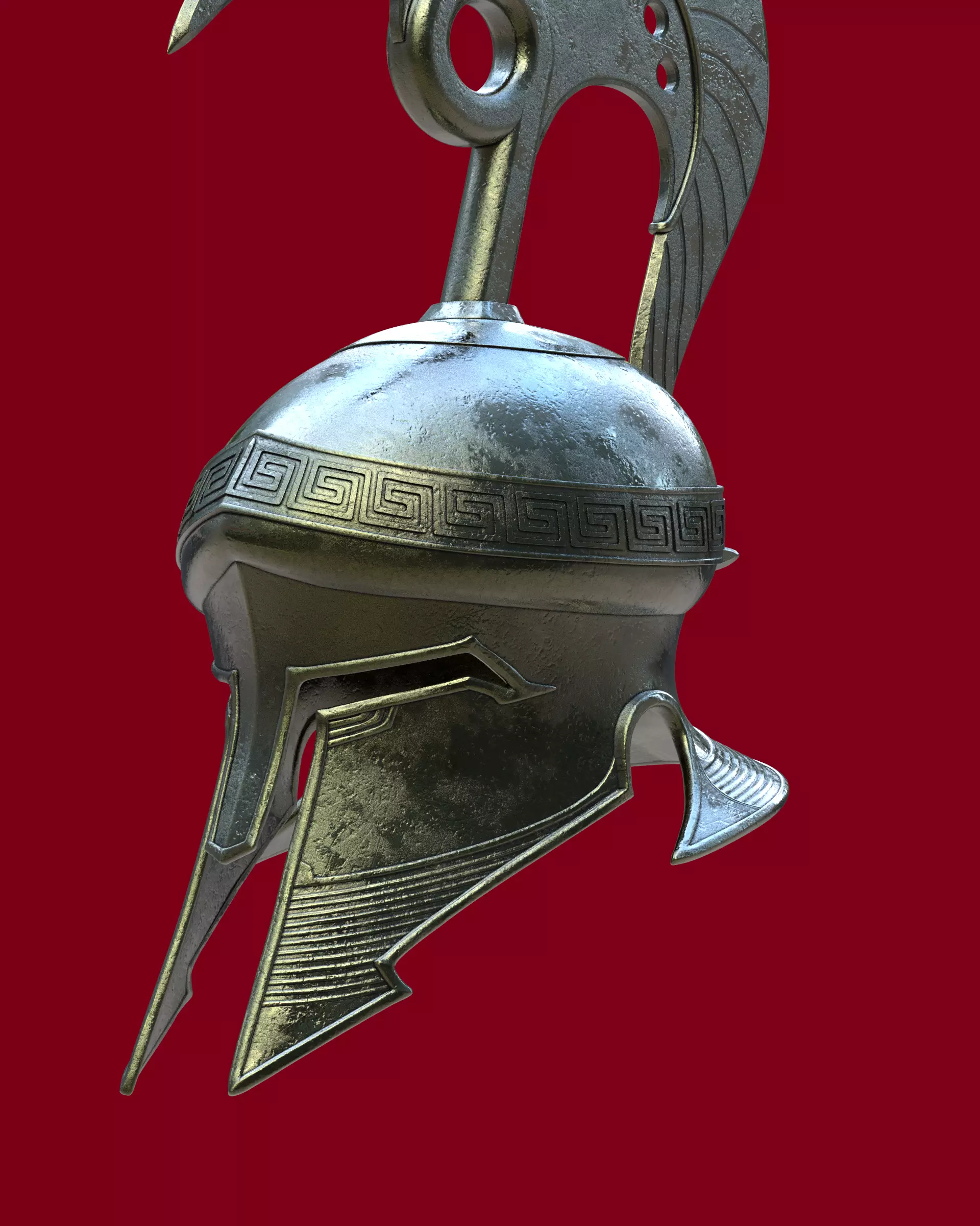 Achilles Helmet II 3D print model