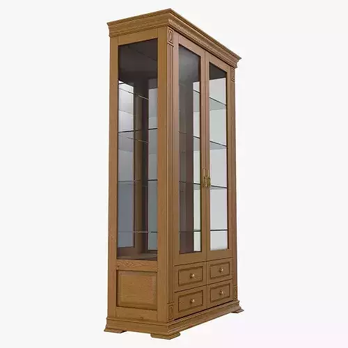 Display Cabinet Victoria 18 3D model 3