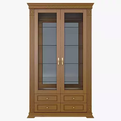 Display Cabinet Victoria 18 3D model 2
