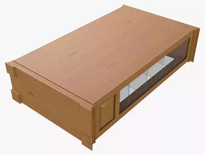 Display Cabinet Victoria 18 3D model 7