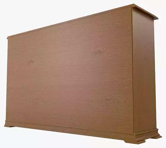 Showcase Sideboard Cabinet Victoria 04 3D model 4