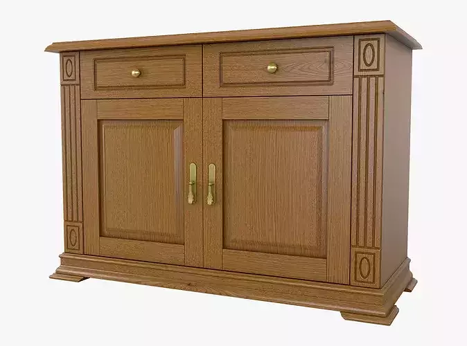 Sideboard Cabinet Victoria 02 3D model