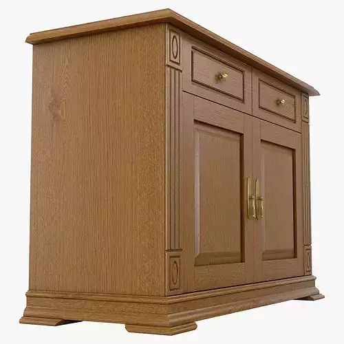 Sideboard Cabinet Victoria 02 3D model 3