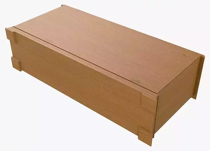 Sideboard Cabinet Victoria 03 3D model 7