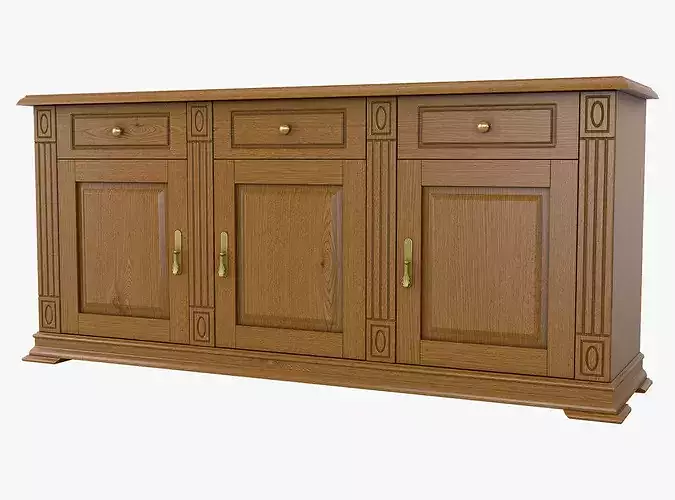 Sideboard Cabinet Victoria 03 3D model
