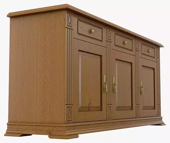 Sideboard Cabinet Victoria 03 3D model 3