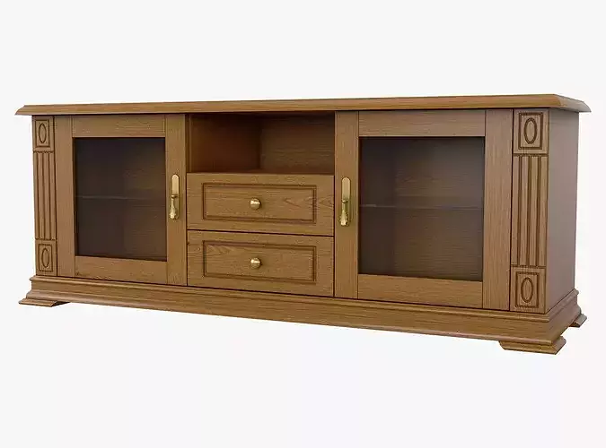TV Stand Cabinet Victoria 06 3D model