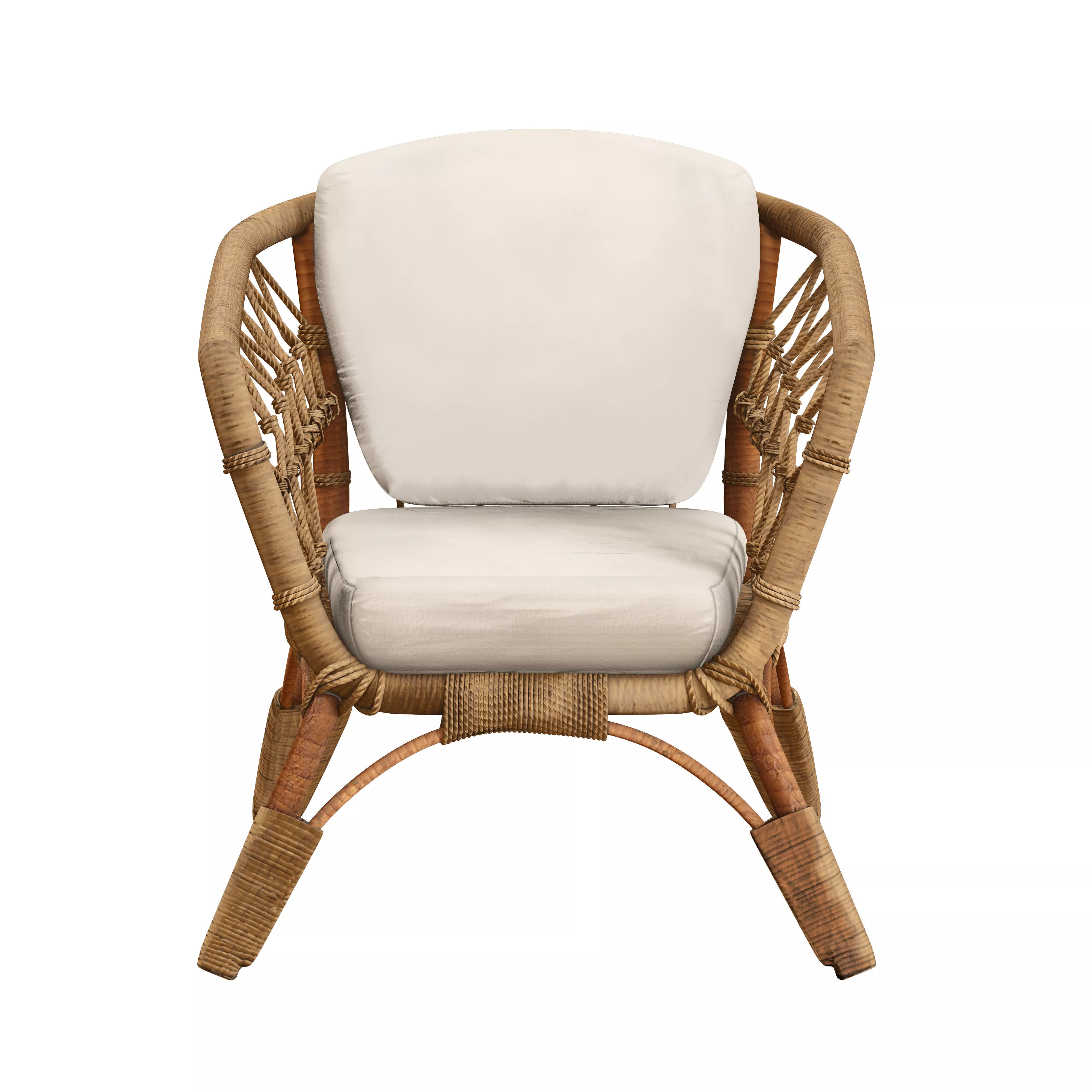 Rattan Chair 3D model