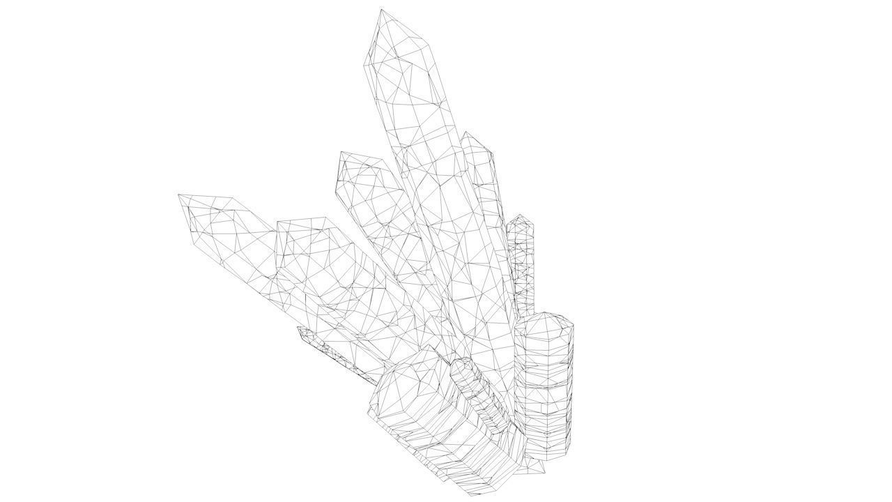 Beautiful Mineral Crystals 1 3D model_7