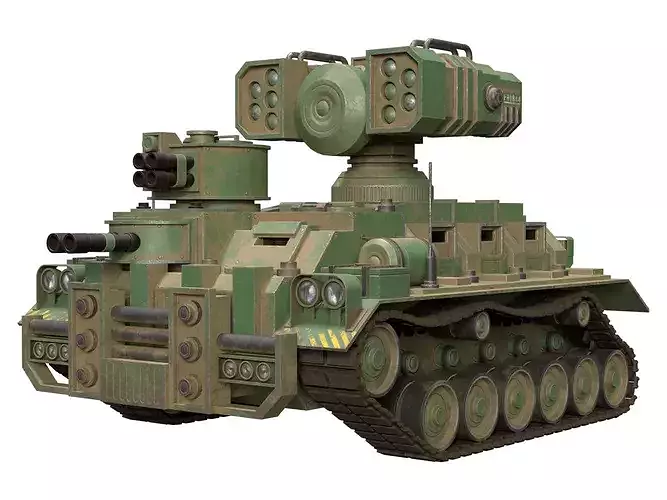 Tracked APC-1-Forest-Dirty