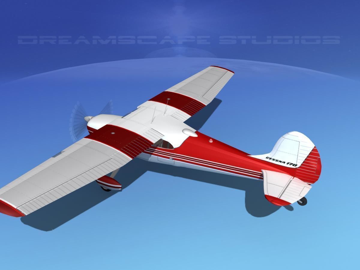 Cessna 170 V04 3D model_8