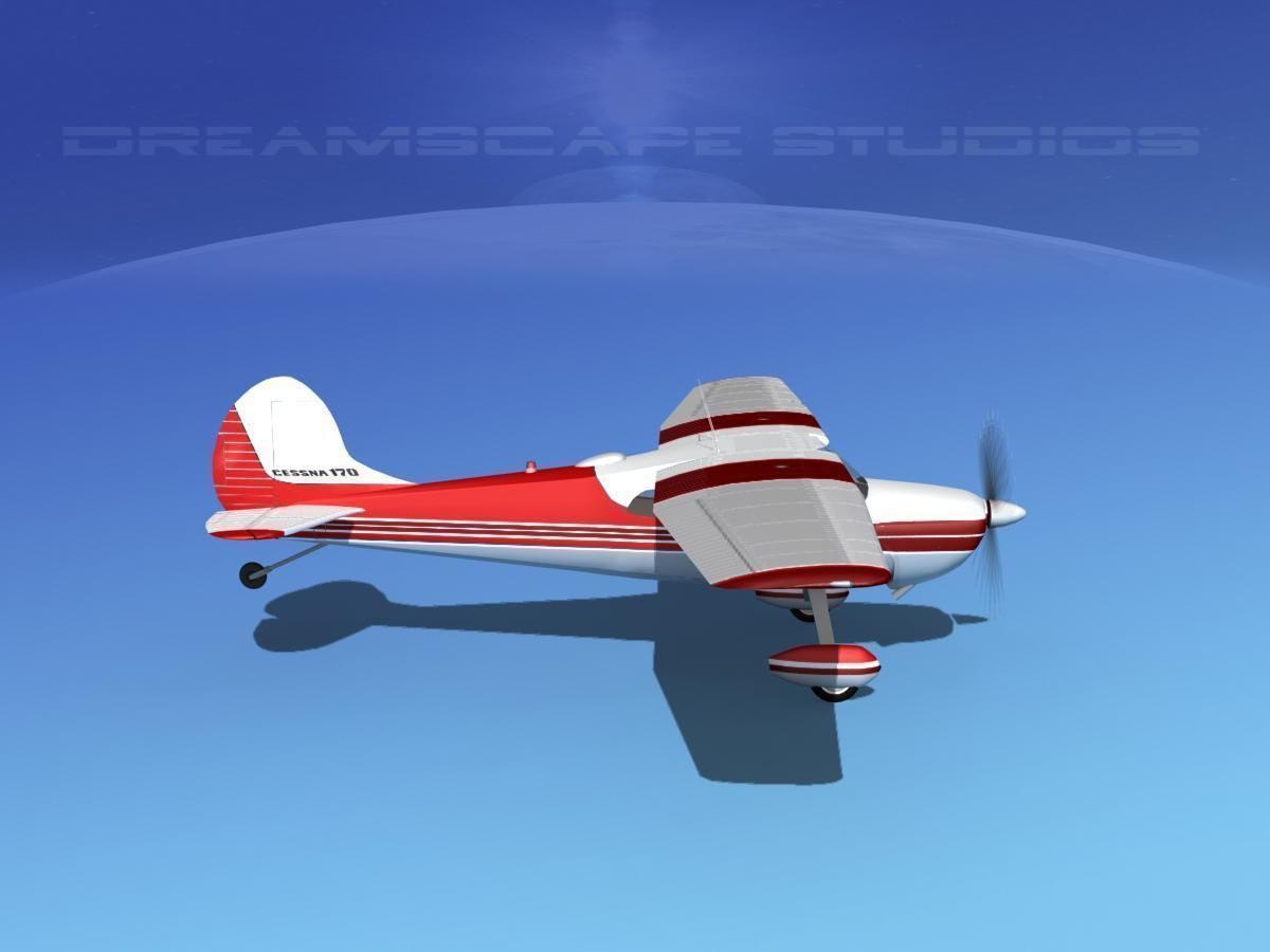 Cessna 170 V04 3D model_4