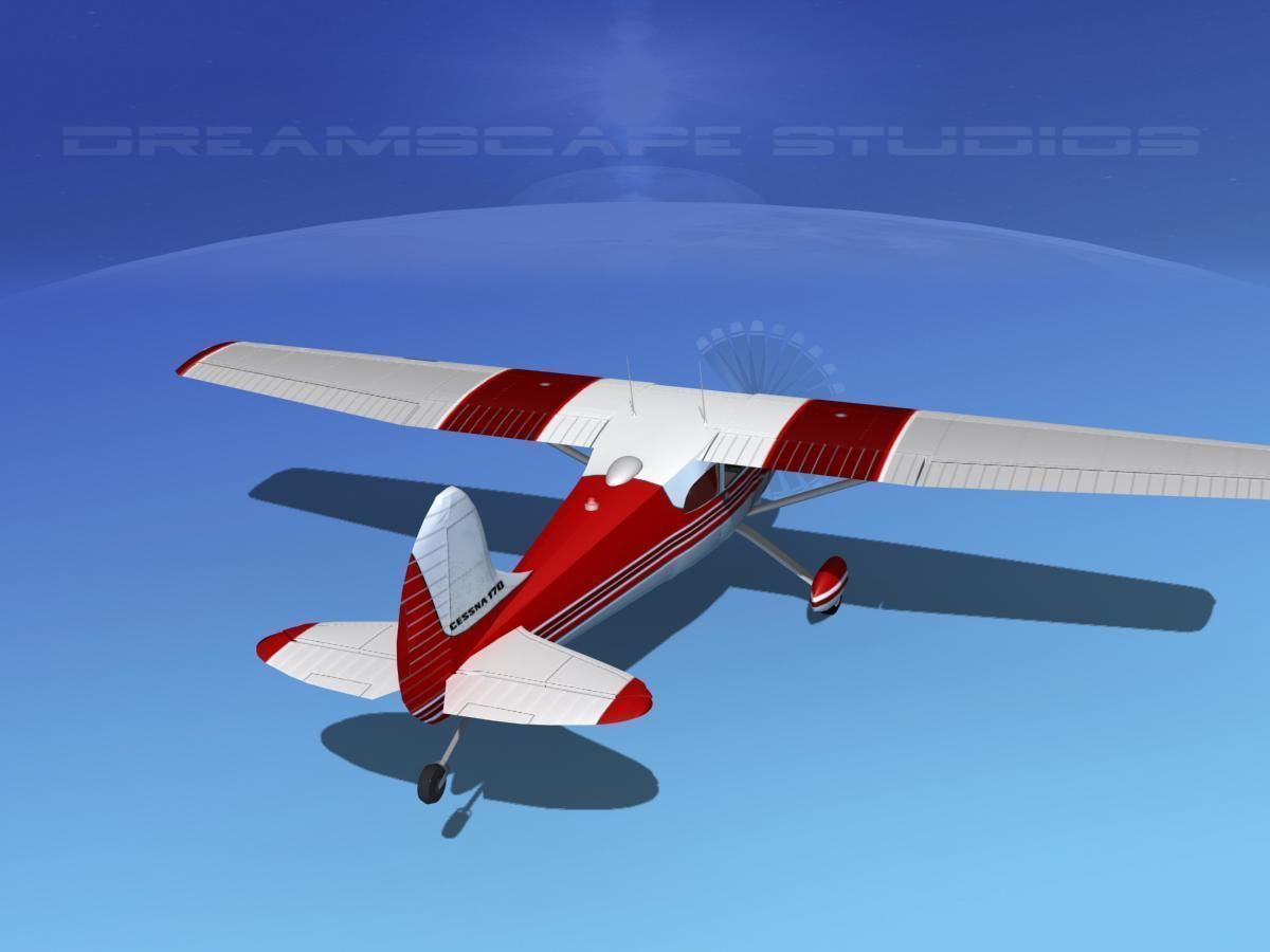 Cessna 170 V04 3D model_6